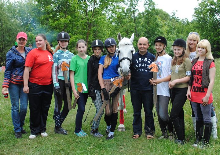 Команда Федерации конного спорта Брянской области